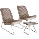 Show details for Keter Rio Patio Set Brown
