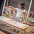 Picture of Folkland Timber Multifunctional Children's Picnic Table With Baths White / Graphite