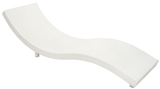 Show details for Home4You Deck Chair Wave White