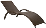 Show details for Home4You Deck Chair Meridian Coffee Brown