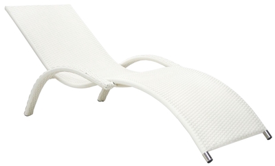 Picture of Home4You Deck Chair Meridian White