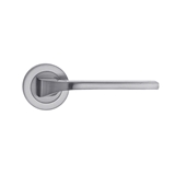 Show details for DOOR HANDLE FEBE MAT Nickel (METAL-BUD)