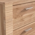 Picture of Black Red White Raflo Chest Of Drawers 35.5x59x96.5cm Walnut