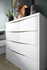 Picture of Black Red White Pori Chest Of Drawers White / Oak