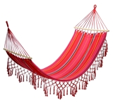 Show details for Home4you Romance Cotton Hammock Red