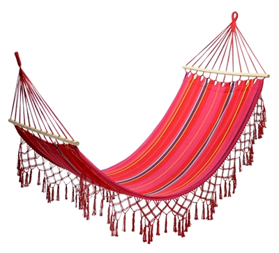 Picture of Home4you Romance Cotton Hammock Red