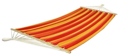 Picture of Besk Hammock 200x100cm Red / Yellow