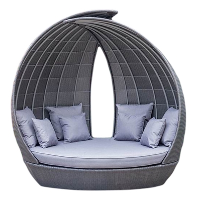 Picture of HOME$YOU WING SOFA W / ROOF GREY