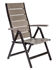 Picture of Home4you Monta Foldable Garden Chair Gray