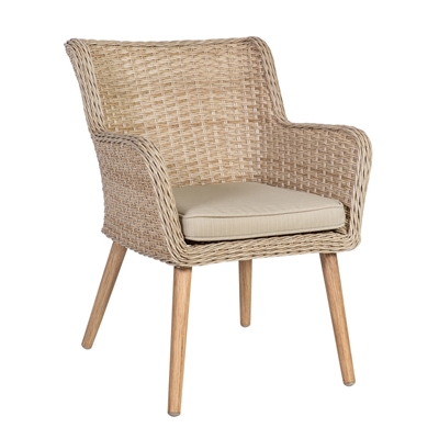 Picture of Home4you Retro Garden Chair Natural Rattan