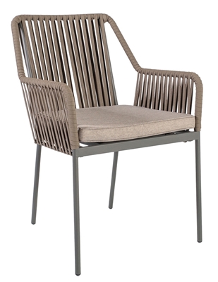 Picture of Home4you Andros Garden Chair Gray