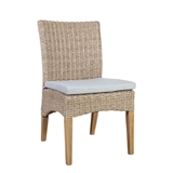 Show details for Home4you Henry Garden Chair 47x60x87cm Beige