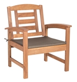 Show details for Home4you Woody Garden Chair w / Padding Meranti