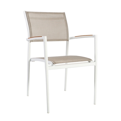 Picture of Home4you Greenwood Garden Chair 55x60x83cm Gray
