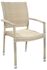Picture of Home4You Armrest Chair Wicker 3 Beige
