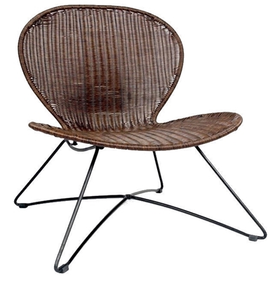 Picture of Halmar Troy Garden Chair Brown