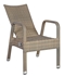 Picture of Home4you Male Adjustable Garden Chair Gray