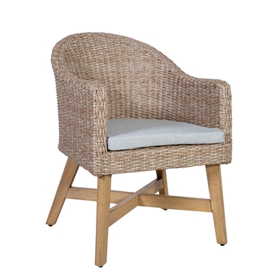 Picture of Home4you Henry Garden Chair 63x72x88cm Beige
