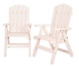Show details for Folkland Timber Folding Chair Canada White