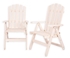 Picture of Folkland Timber Folding Chair Canada White