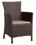 Show details for Keter Lowa Garden Chair Brown