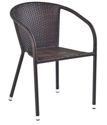 Picture of Halmar Midas Garden Chair Dark Brown