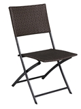 Show details for Home4you Nico Foldable Garden Chair Brown