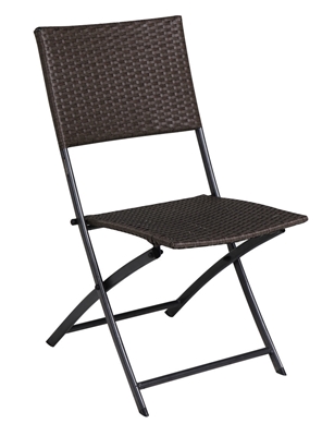 Picture of Home4you Nico Foldable Garden Chair Brown