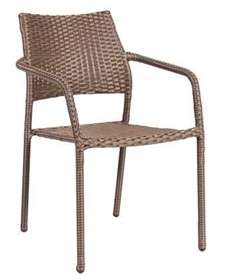 Picture of Home4you Minster Garden Chair Brown