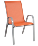 Show details for Home4you Dublin Garden Chair Orange