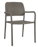 Show details for Home4you Bistro 2 Garden Chair Gray