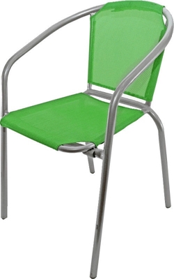 Picture of Besk Textile Garden Chair Green