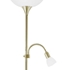 Picture of Floor lamp Eglo 82844 UP2, 60W + 25W 176x27,5cm, gold