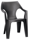 Show details for Keter Chair Dante Low Back Gray