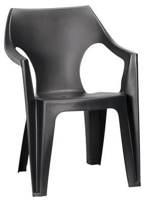 Picture of Keter Chair Dante Low Back Gray