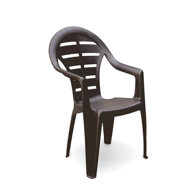 Picture of PLASTIC CHAIR GUINEA ANTHRACITE