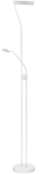 Show details for Eglo Sarrione 93711 Floor Lamp 17.28W / 2.88W LED White