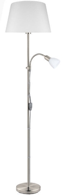 Picture of Eglo Conesa 95686 Floor Lamp 60W E27 / 40W E14 Nickel