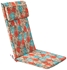 Picture of Home4you Chair Cover Simple 50x120x3cm Red / Blue Flowers