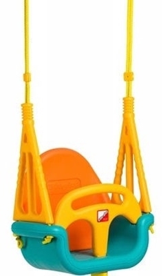 Picture of EcoToys Bucket Garden Swing 3 in 1 Orange/Blue