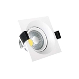 Show details for LED COB Downlight Square Inox Build-In 8w