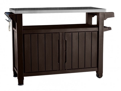 Picture of Keter Barbecue Table Prep n 'Serve 207L Brown