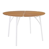 Show details for Home4you Greenwood Garden Table 110x72.5cm White