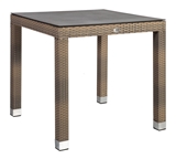 Show details for Home4you Larache Table w / Glass Top Black / Gray