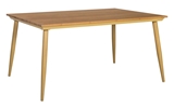 Show details for Home4you Greenwood Garden Table 160x91x73.5cm Caramel