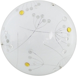 Show details for Candellux Floral Ceiling Lamp 10W LED White / Yellow