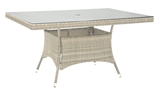 Show details for Home4you Wicker Table 150x100x74cm Beige