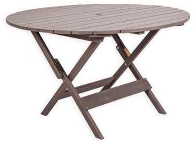 Picture of Folkland Timber Folding Table Canada Graphite