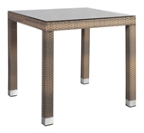 Show details for Home4you Larache Table w / Glass Top Gray