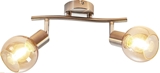 Show details for Nino Castello 050759 Ceiling Lamp 2x40W E14 Amber